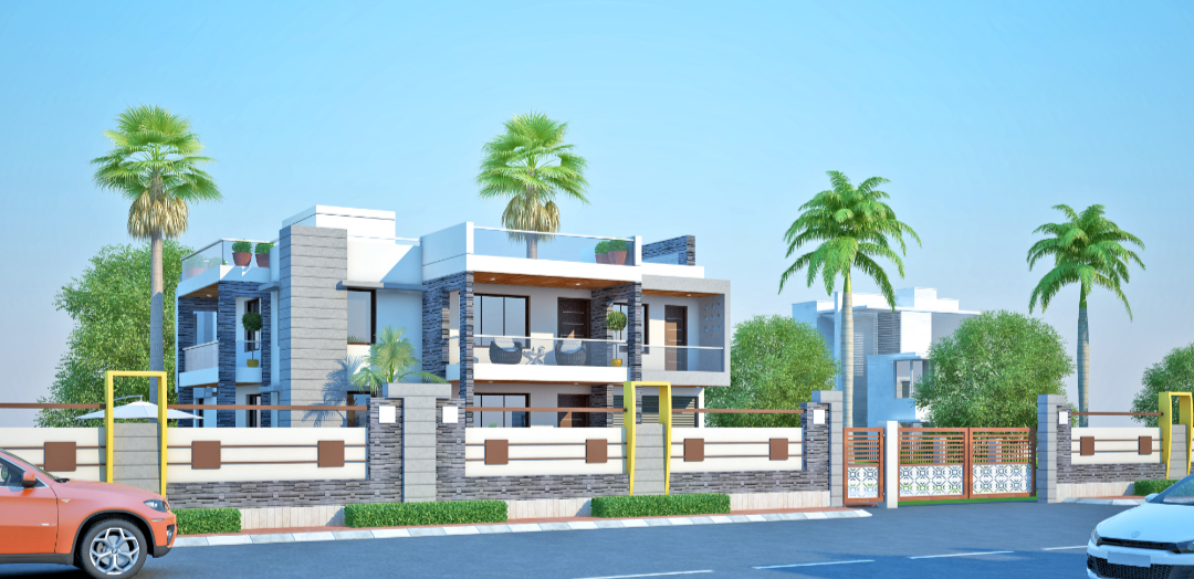 Contemporary Style exterior plans 3