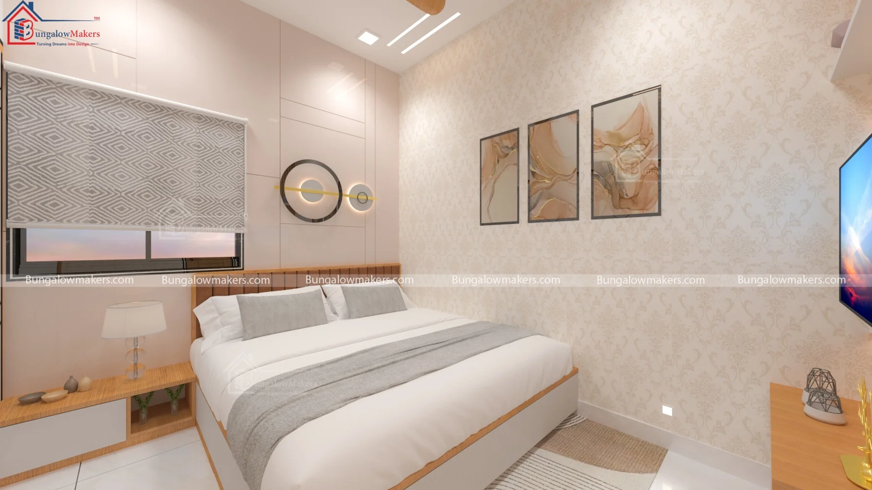 Bedroom interior plans design 2