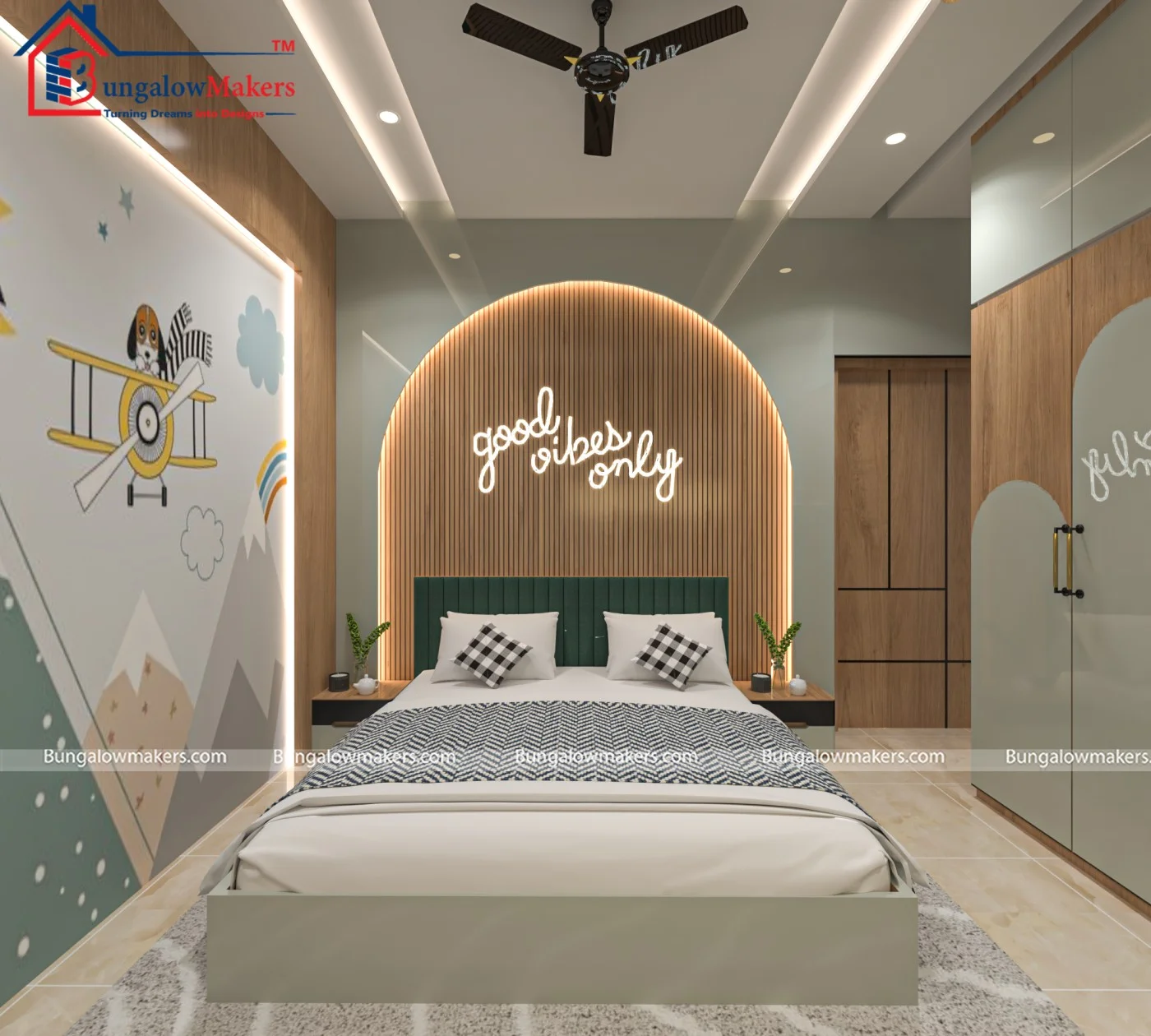 Bedroom interior plans design 5