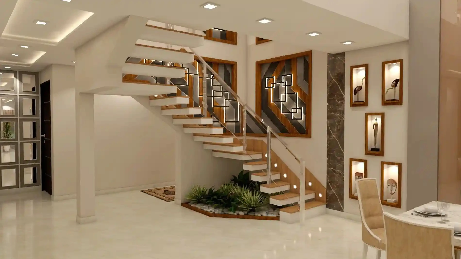 Staircase area